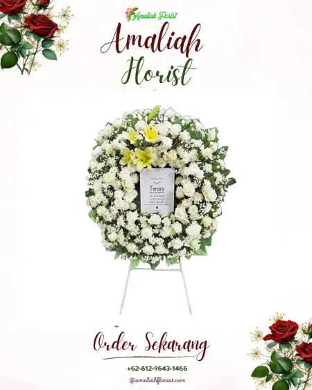 Krans Bunga Duka Suka Pindah